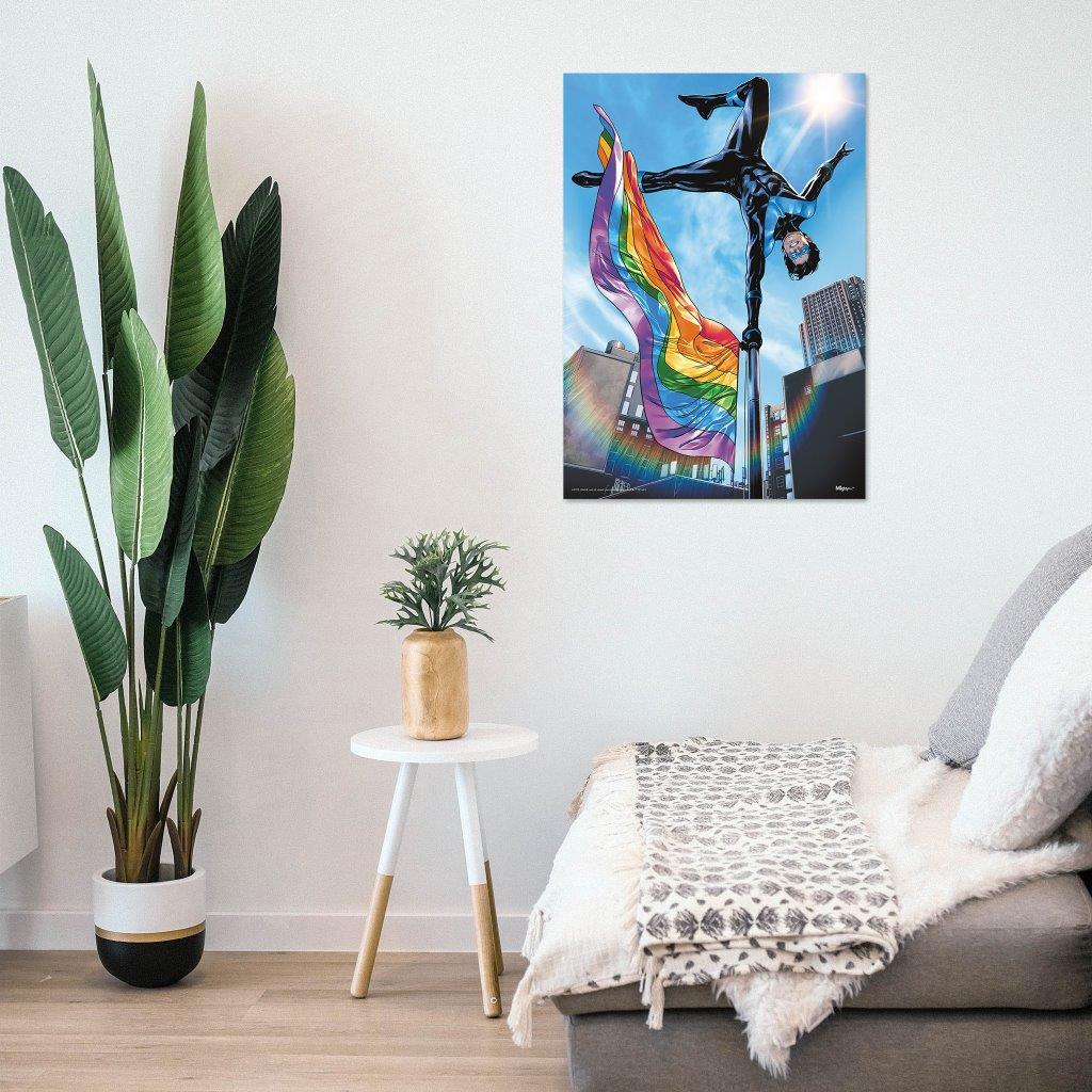 DC Comics (Nightwing - Pride) MightyPrint™ Wall Art MP17240774